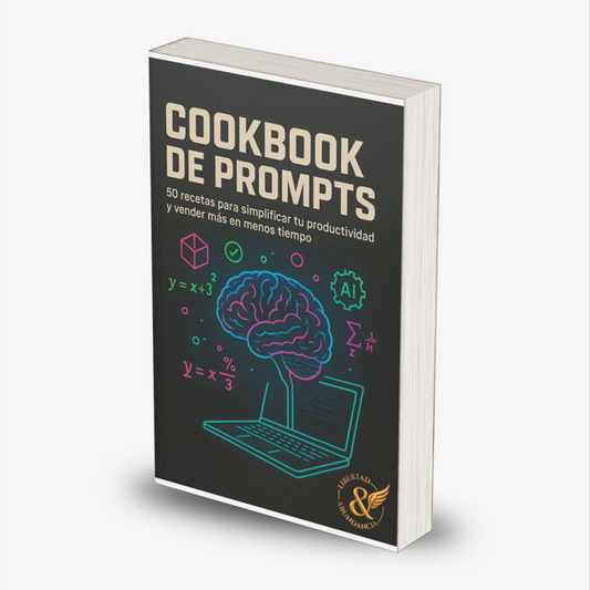 Cookbook de Prompts (PDF) — 50 Recetas IA para Vender Más